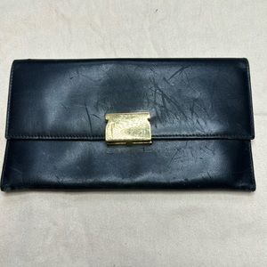Black ferragamo wallet